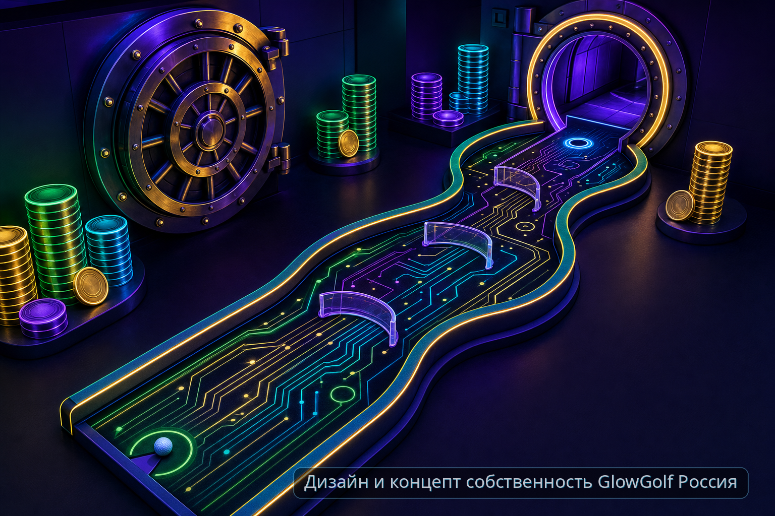 Glowgolf 17 Bank