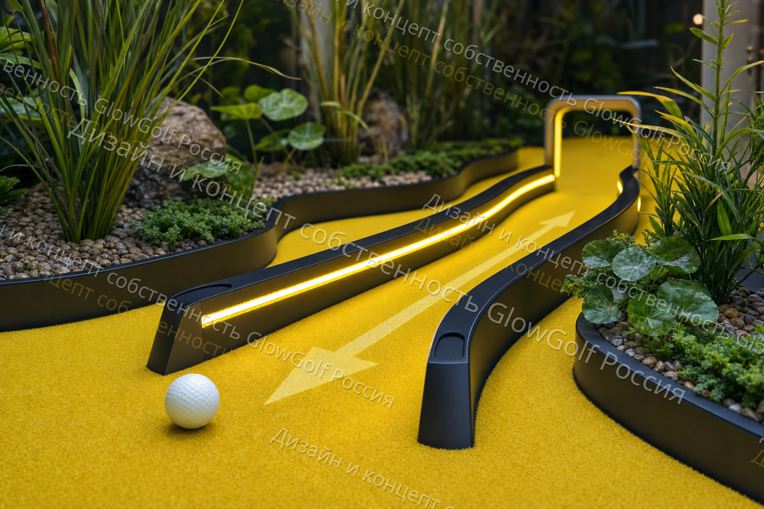 Tbank Capy Ral1018 Object 08 Light Corridor Yellow Protected