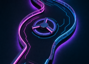 glowgolf 01 neon spiral reactor